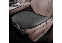 Cojín de asiento universal 'Bottom' de cuero negro - 1 pieza