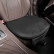 Cojín de asiento universal 'Bottom' de cuero negro - 1 pieza, Miniatura 2