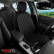 Funda protectora universal para asiento de mecánico 'Active-Pro', tela negra (paquete de 1), Miniatura 4