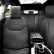 Funda protectora universal para asiento de mecánico, exclusiva, de ante y cuero negro (1 pieza), Miniatura 2
