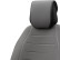 Funda protectora universal para asiento/funda de mecánico 'Active-Line', tela gris - 1 pieza, Miniatura 2