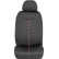 Juego de fundas de asiento Carpoint para Venice (4 piezas)