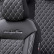 Juego de fundas de asiento otoM de cuero/terciopelo 'Comfortline VIP' - Negro/Gris - 11 piezas, Miniatura 3