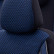 Juego de fundas de asiento universales de tela 'SelectedFit Sports' negro/azul - 11 piezas - apto para Side-A, Miniatura 5