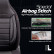 Juego de fundas universales para asientos CityBug de cuero y tela Comfortline negro/gris (9 piezas), Miniatura 6