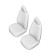 Juego de fundas de asiento de tela de diseño original 1+1 aptas para Ford Transit Custom 2023-, Miniatura 7