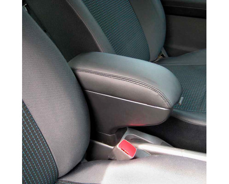 Apoyabrazos de cuero artificial adecuado para Honda Jazz 2015-