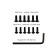 Extensión Simoni Racing para bujes de dirección - Longitud 76 mm, Miniatura 5