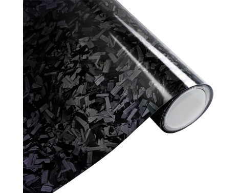 Película de fibra de carbono forjada para coche - Negra - 152 x 200 cm