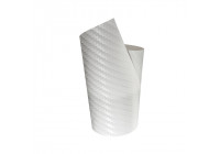 Película Foliatec Cockpit Design Ultra Carbon blanca estructurada 61x40cm