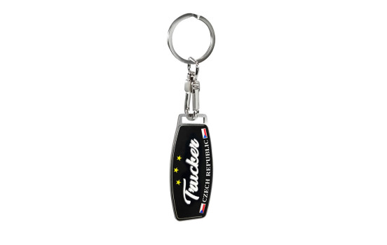 Llavero de acero inoxidable - Camionero/República Checa