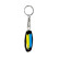 Llavero de acero inoxidable - Emblema/Bandera UA+PL