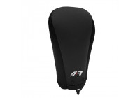 Cubierta de pomo de cambio Simoni Racing - Negra + logotipo SR