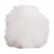 Funda para pomo de cambio de marchas Simoni Racing, de piel esponjosa, color blanco