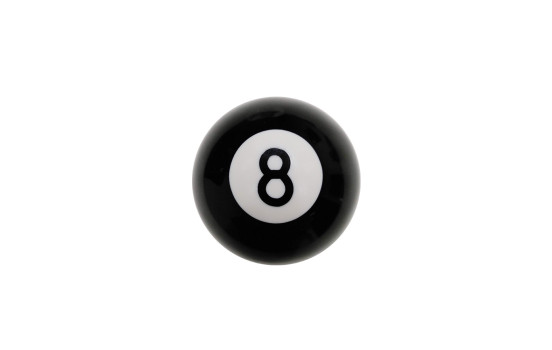 Pomo de cambio de marchas Simoni Racing de 8 bolas, negro, Imagen 2