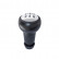 Pomo de cambio Simoni Racing OEM compatible con varios modelos Citroën/Peugeot - ABS negro + patrón de cambio cromado
