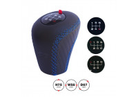 Pomo de cambio Simoni Racing Slick - Cuero negro