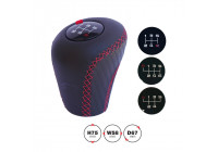 Pomo de cambio Simoni Racing Slick - Cuero negro