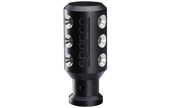 Pomo de cambio Sparco 'Piuma' - Negro/Aluminio, Imagen 2