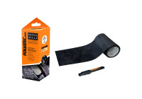 Lámina protectora Foliatec Cockpit Design Panther (efecto Alcantara) - Negro - 15 x 140 cm