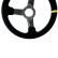 Volante deportivo Simoni Racing Carrera 320 mm - Ante negro (Deep Dish - 47 mm), Miniatura 3