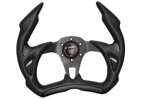 Volante deportivo Simoni Racing X5 Stealth 350 mm - Negro