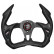 Volante deportivo Simoni Racing X5 Stealth 350 mm - Negro