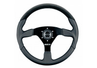 Volante deportivo universal Sparco 'L505' - Cuero negro - Diámetro 350 mm