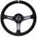 Volante deportivo universal Sparco 'L777 Piuma' - Alcántara negro - Diámetro 350 mm