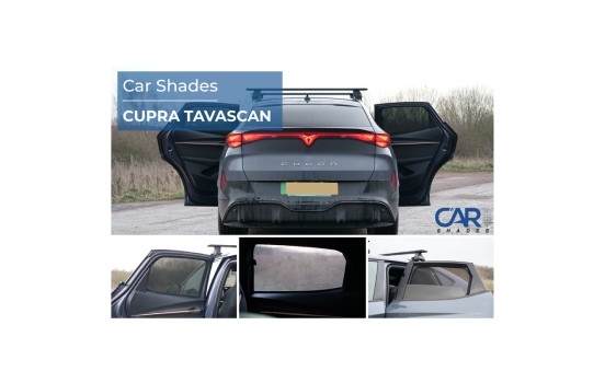 Juego de parasoles para puertas traseras, aptos para Cupra Tavascan (KR1) 2024- (2 piezas), Imagen 2