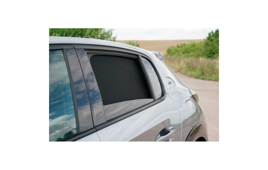 Juego de parasoles para puertas traseras compatibles con Peugeot 208 II 2019 (incl. e-208) (2 piezas), Imagen 5