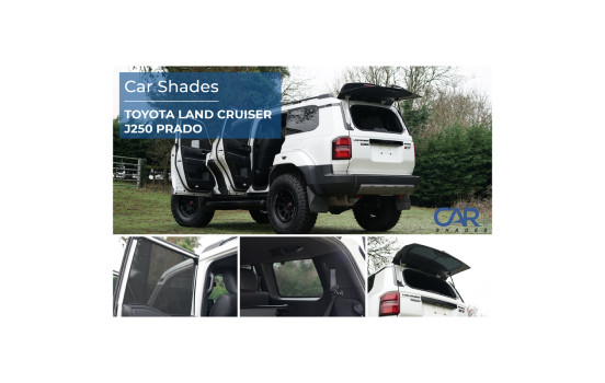 Juego de parasoles para Toyota Landcruiser J250 Prado 2023- (6 piezas), Imagen 2