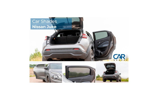 Parasoles compatibles con Nissan Juke II 5 puertas 2019- (4 piezas), Imagen 9