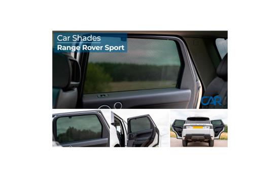 Parasoles (puertas traseras) compatibles con Range Rover Sport 5 puertas 2013- (2 piezas), Imagen 9