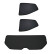 SunClip Protección solar y de privacidad apto para Volkswagen Up!, Seat Mii y Skoda Citigo de 3 puertas (2011-2023), Miniatura 3