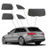 SunClip Visibilidad y protección solar apto para Audi A4 (B8) Avant 2008-2015