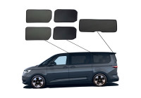 SunClip Visibility & Sunshade compatible con Volkswagen Multivan T7 2021- (distancia entre ejes larga)