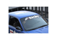 Filtro solar Simoni Racing 'Nuevo logotipo' - 150 x 24 cm - Negro