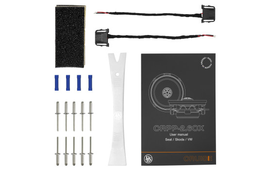 Altavoz coaxial DLS Cruise para Volkswagen de 6,5"/165 mm, Plug'n'Play, Imagen 3