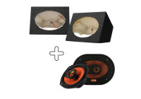 Conjunto de altavoces GAS 6x9 B-BOX69 + MAD X1-694