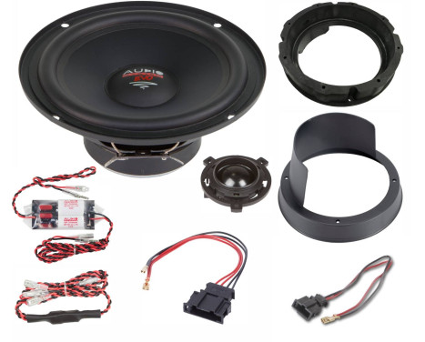 XFIT Volkswagen Golf 7 listo para usar compuesto de 2 vías de 165 mm