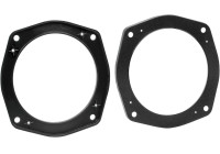 Anillo de altavoz 130 mm Nissan Micra 2003-2010 Panel lateral trasero