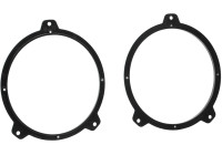 Anillo de altavoz 165 mm BMW Serie 3 1999-2007 Puerta delantera Panel lateral trasero