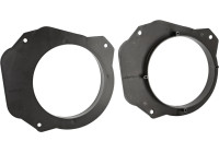 Anillo de altavoz 165 mm Fiat Scudo - Citroen Jumpy - Peugeot Expert 2007-2016 Puerta delantera