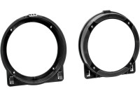 Anillo de altavoz de 130 mm para Honda Civic 2001-2006/Accord VII 2003-2012, puerta delantera