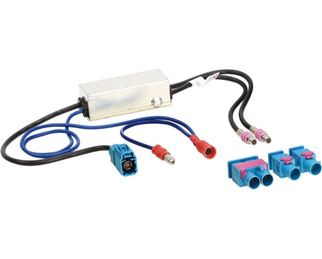 Adaptador de antena 1x Fakra > 2x conexión FAKRA / 1x Fakra doble