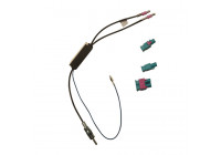 Adaptador de antena de diversidad AM/FM activo