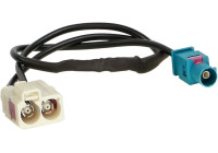 Adaptador de Antena Fakra Z (m) > Doble-FAKRA (w)