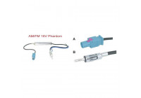 Adaptador de antena fantasma AM/FM de 16 V