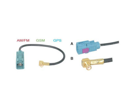 Adaptador Fakra AM/FM GSM/GPS
